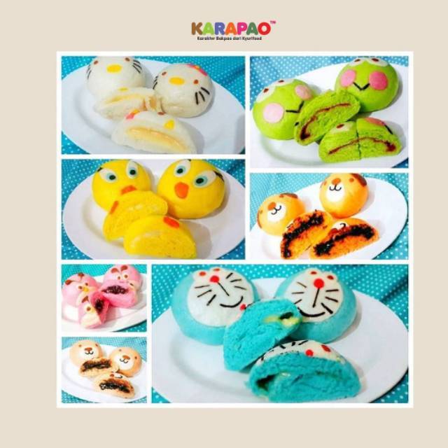 

Karapao (karakter bakpao) frozen enak murah halal harga diskon