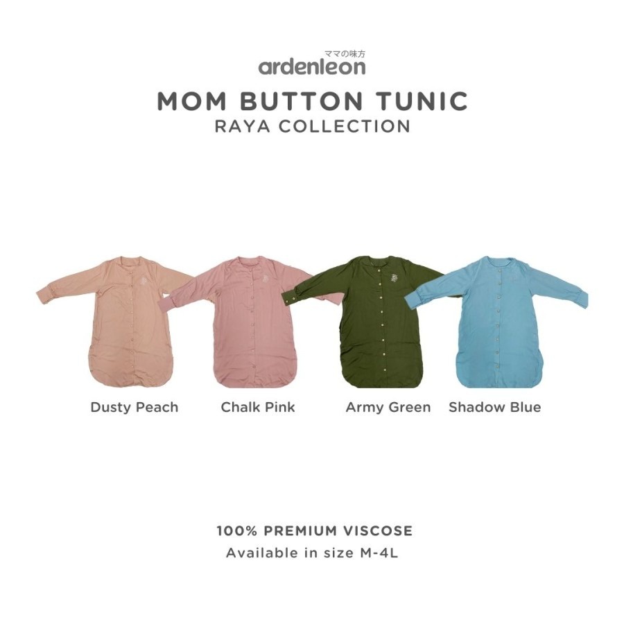 ARDENLEON Mom Button Tunic 3.0