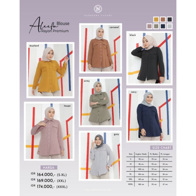 Aleefa Blouse Nadheera
