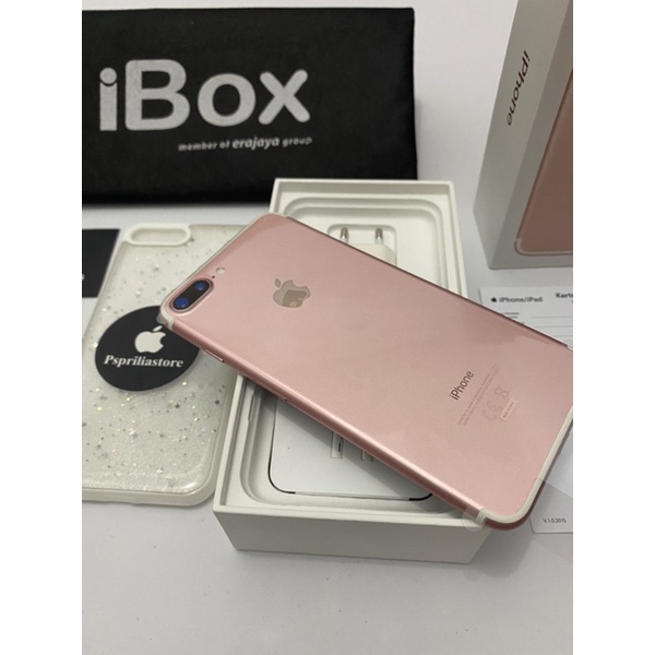 KREDIT HP CICILAN MURAH IPHONE 7 PLUS 256GB 128GB 64GB ORIGINAL - GARANSI RESMI IBOX - LIKE NEW FULLSET-6