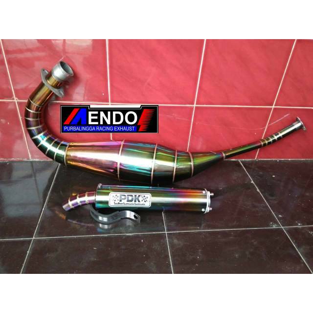 Knalpot PDK RAINBOW NINJA 150 R RR .