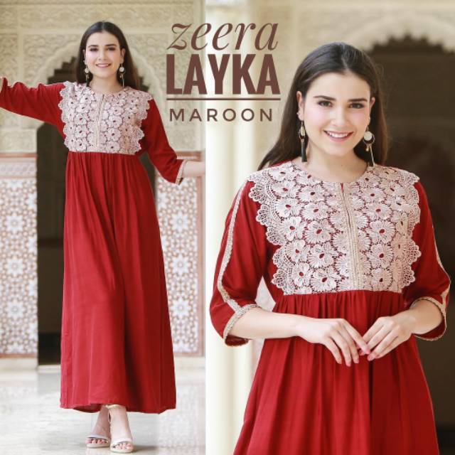 Daster Arab Zeera Layka