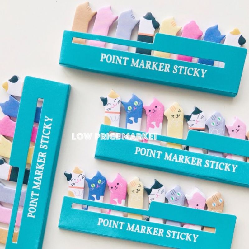 

Memo Sticky Notes Motif Cats Cute Murah