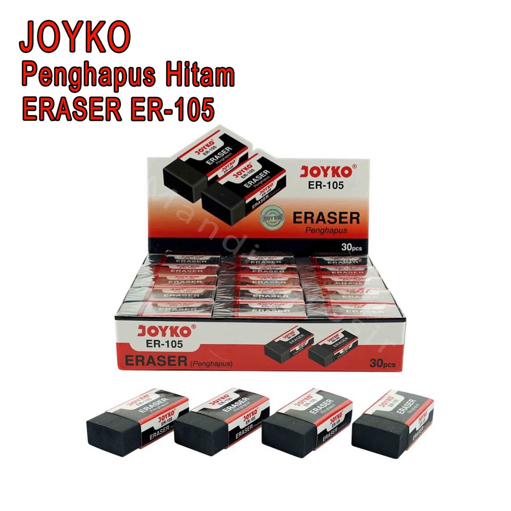 Eraser ER-105 *Joyko * Penghapus * Hitam