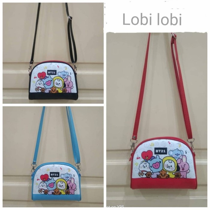 Lucky Tas selempang anak BT21 BTS Bangtan Army