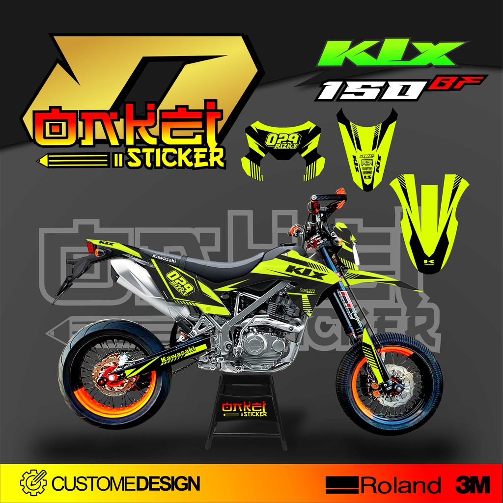 DECAL STICKER KLX 150 STABILO