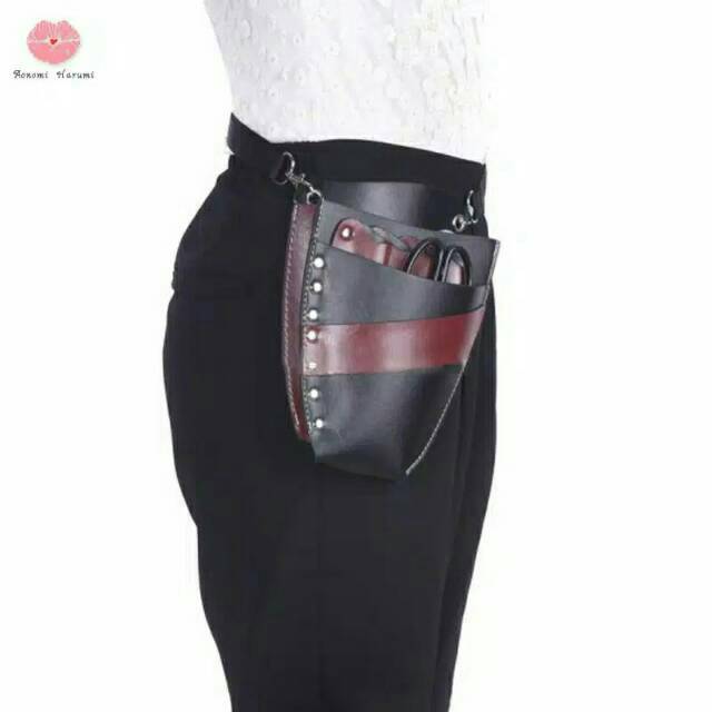 

Tas gunting kulit premium