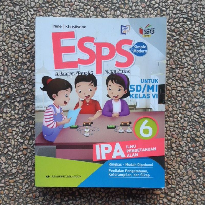 buku esps IPA.ilmu Pengetahuan Alam Sd Kelas 4.5.6 revisi kurikulum 13-Ipa 6