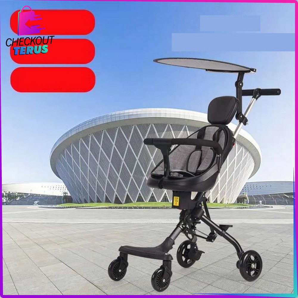 CT C228 Magic Stroller Bayi Roda 4 Impor Kereta Dorong Bayi Stroler Kereta Anak Bayi Praktis Untuk Berpergian