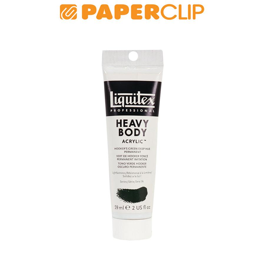 ACRYLIC LIQUITEX HEAVY BODY S1A 59ML HOOKER'S GREEN DEEP HUE PERMANENT 1045225