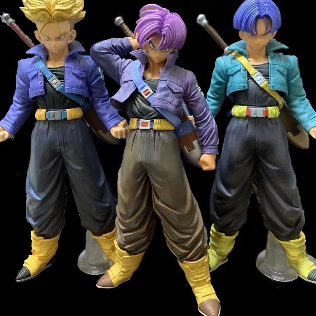 Mainan Action Figure Dragon Ball Z Trunks Super Saiyan Legend of Guild Wars Bahan PVC Ukuran 24cm Untuk Hadiah Ulang Tahun Anak