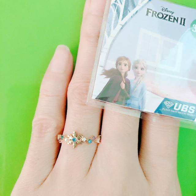 Cincin frozen 3 warna dewasa kadar 375 UBS
