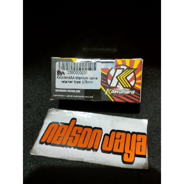 Klep Retainer Kawahara titanium type 1 batang 5mm. Valve Retainer Kawahara