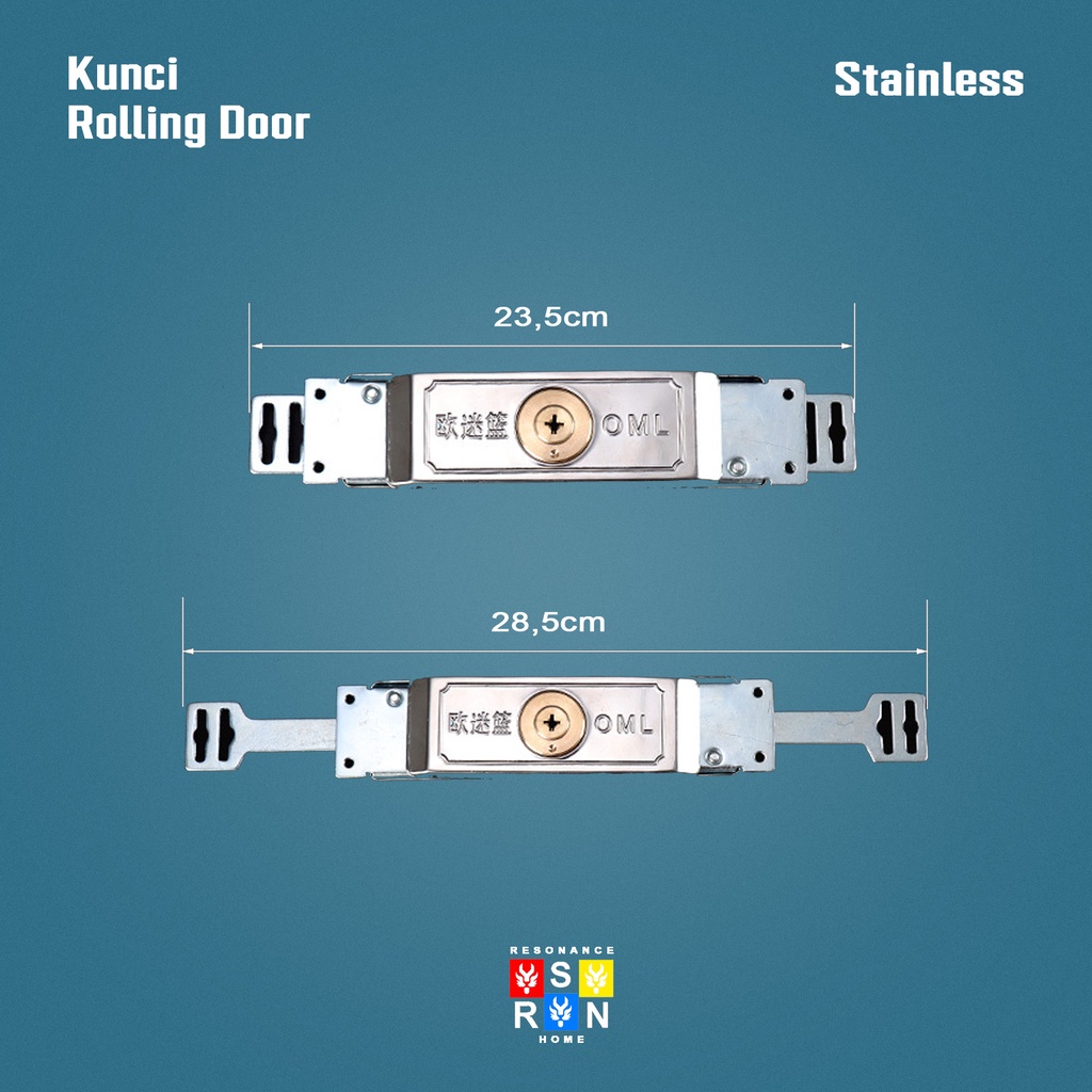 Kunci Rolling Door Import High Quality / Faster Lock | Kunci Gerbang Rolling Door Lock