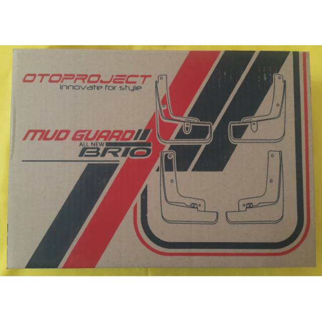 Mudguard all new brio satya S / E / RS kepet lumpur