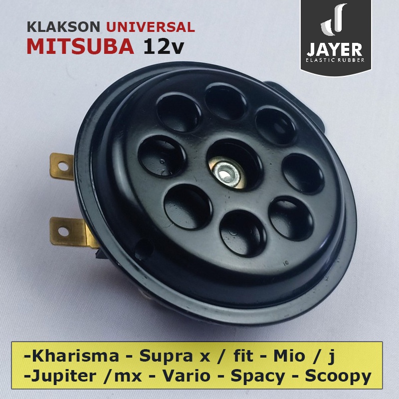 Klakson Honda KTM MITSUBA Universal 12v / Klakson Motor Vario Scoppy Spaccy Supra fit-x Jupiter-MX