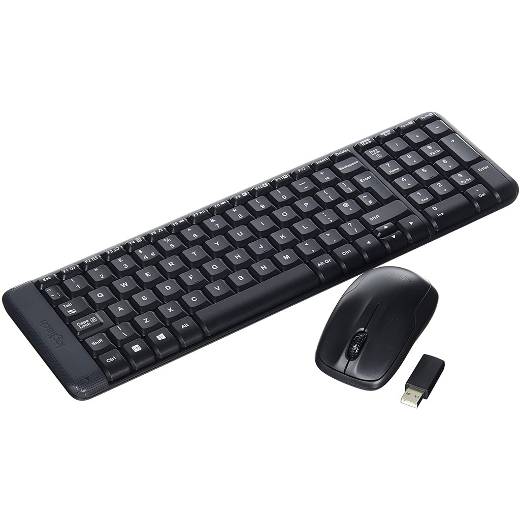 LOGITECH WIRELESS COMBO KEYBOARD + MOUSE MK220