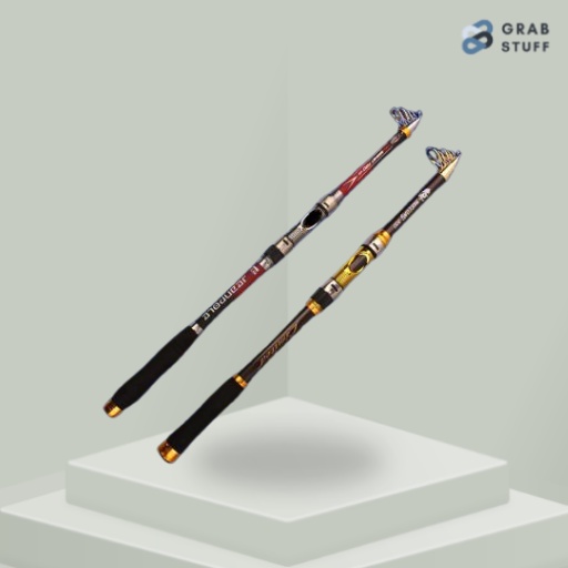 Joran Pancing Antena Portable Carbon Fiber Rod / Tongkat Joran Pancing Portable Carbon Fiber Rod / J