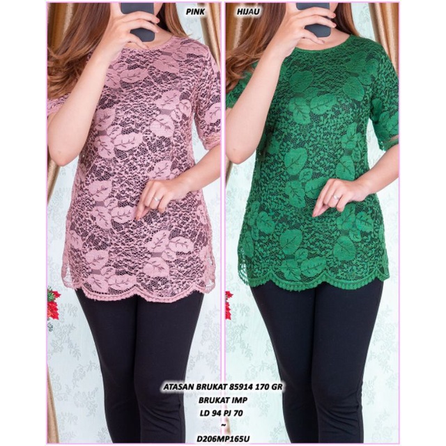 Atasan Brukat Import 8591 /ld 94