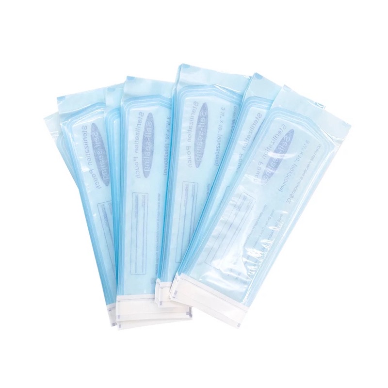 Sterilization pouch Medipack / medipouch / self sealing steril pouch plastik sterilisasi alat medis