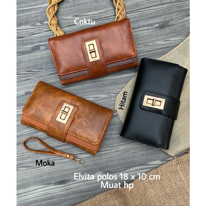 Dompet Elvita Polos Dompet Wanita