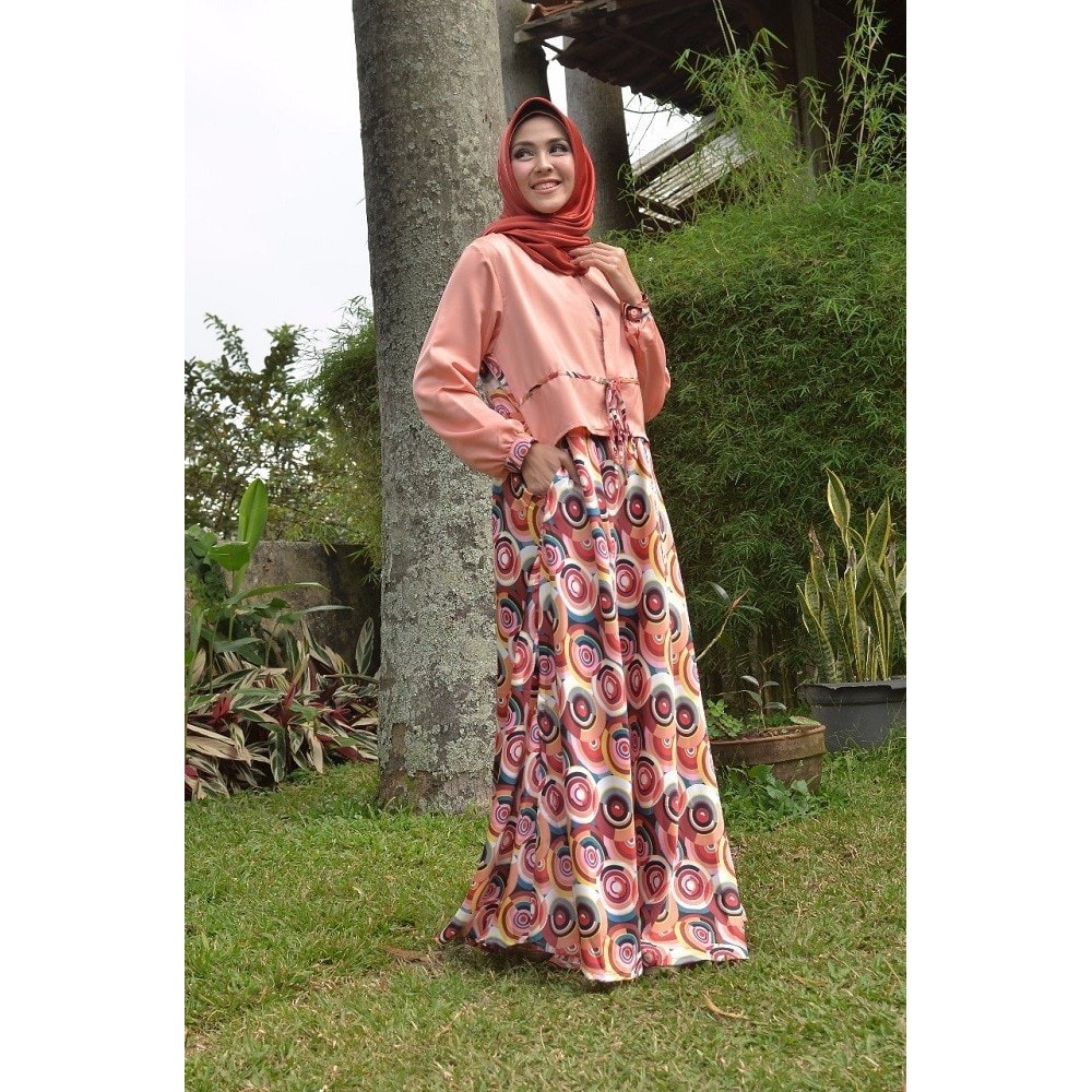 BAJU MUSLIM GAMIS NIBRAS SYAR'I NS 29 (XS,S,M,L,XL)