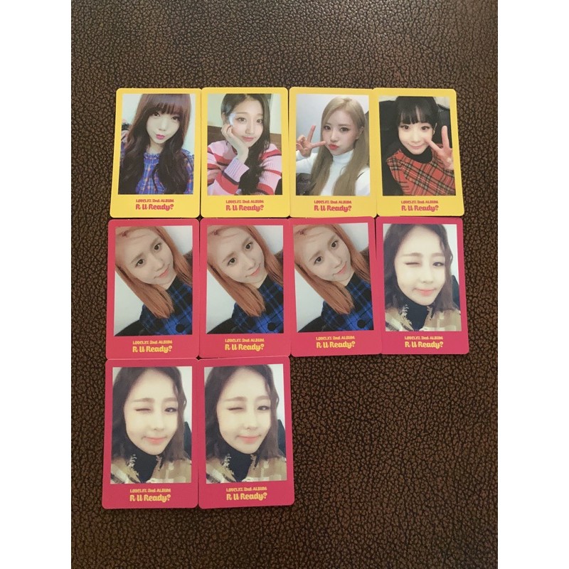 Lovelyz R U READY? Photocard keteng