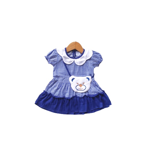 stoberi baby - QIU2 OH MY BEAR DRESS ANAK PEREMPUAN TERUSAN ANAK CEWEK