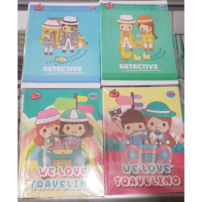 

Gaya Buku Tulis Sidu 100 Lembar Trendi