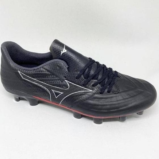SEPATU BOLA MIZUNO REBULA 3 ELITE FG BLACK WHITE SILVER ORIGINAL NEW DCVD32151