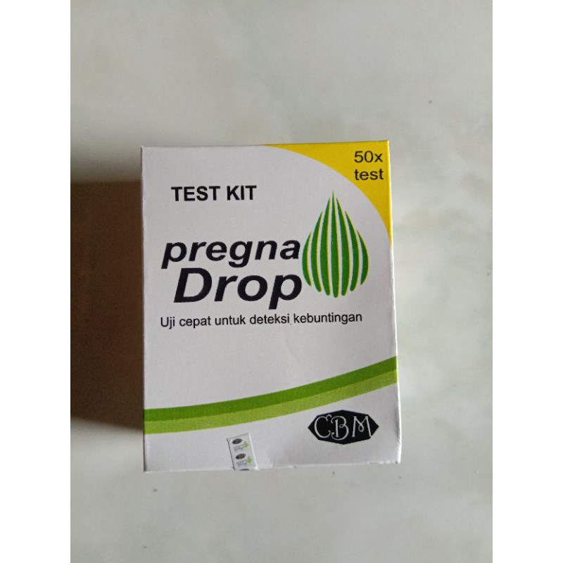 Tes kebuntingan hewan Pregna Drop Test Kit