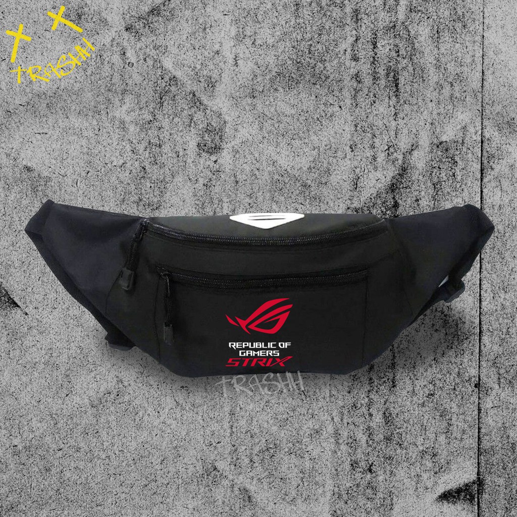 Tas Selempang Waistbag ASUS ROG STRIX GAMING SERIES Canvas