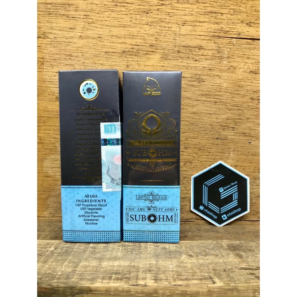 Hexohm Subohm Blueberry Doughnut by Vapezoo x Hero57 60ml 3mg 6mg liquid vape pita cukai vapor donut