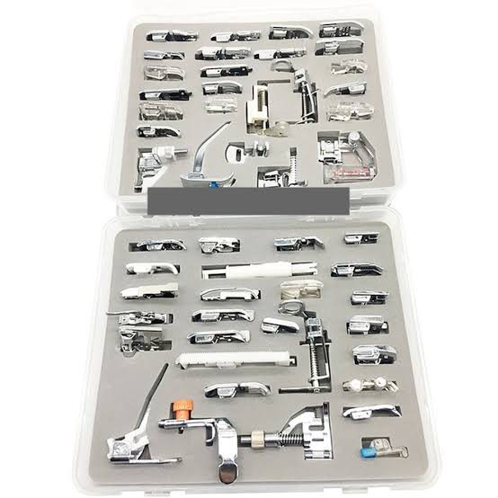 Set Sepatu Mesin Jahit Portable Multifunctional 52 Kit +Box Penyimpan