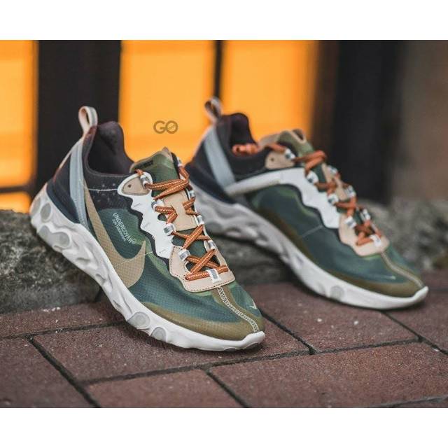 NIKE REACT ELEMENT 87 UNDERCOVER PREMIUM ORIGINAL. SEPATU NIKE MURAH. SEPATU RUNNING