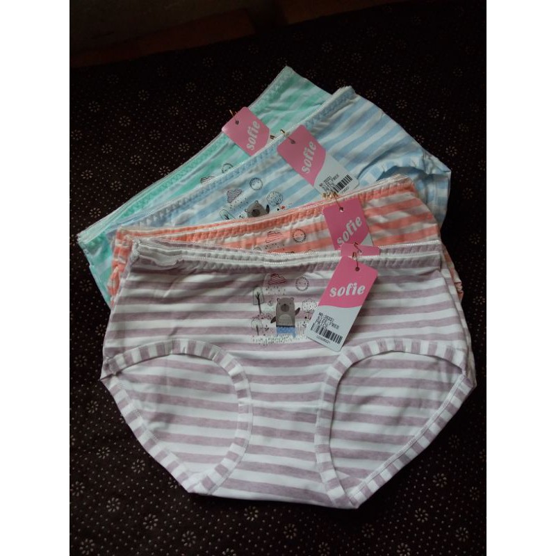 6 pcs Celana dalam remaja wanita sofie 35221