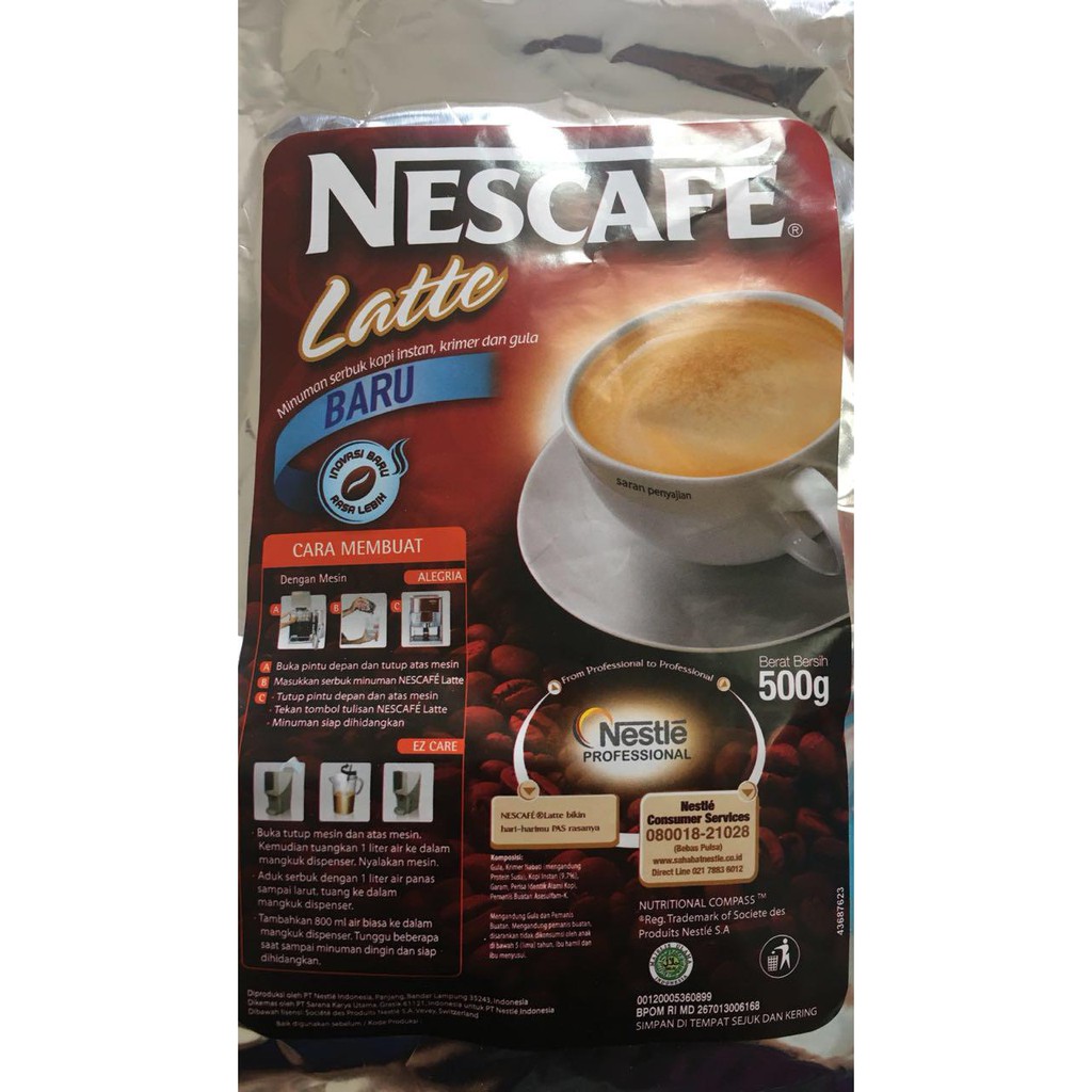 

Nescafe Latte 500gr