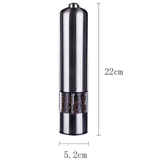 Penggiling Biji Lada Elektrik Pepper Mill Grinder Stainless