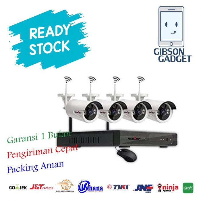 High Quality Hd 4 Channel H264 Wireless Nvr & Ip Cctv Kit Dvr Wifi