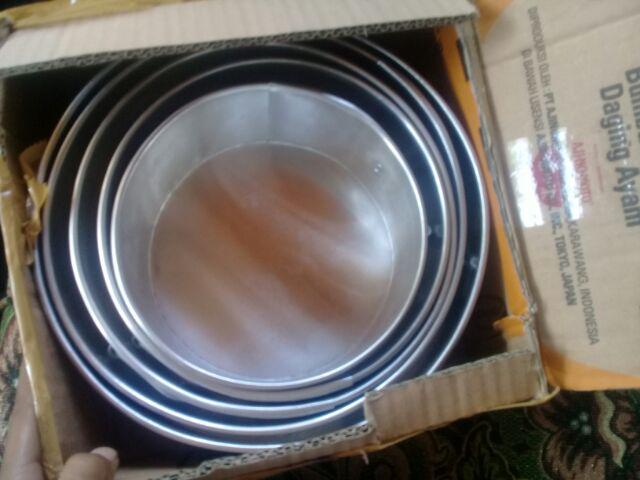 Loyang Bongkar 1 Set Isi 5 Ukuran 18 20 22 24 26 Blm Termasuk Ongkir