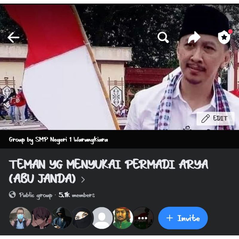 Grup Publik Facebook 5k member politik