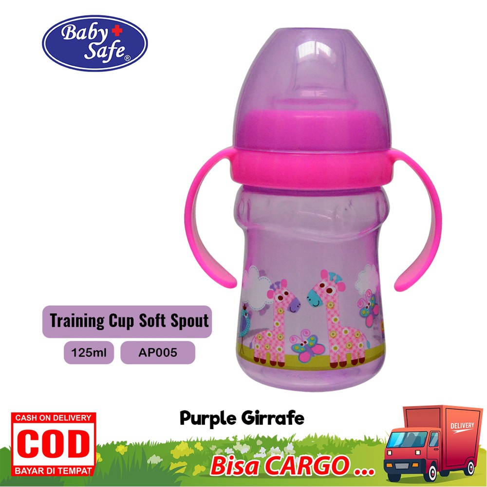 Baby Safe Cup Soft Spout 125 ml / Training Cup Soft Spout ( AP005 )