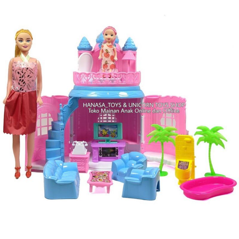 Dream castle atau rumah boneka barbie
