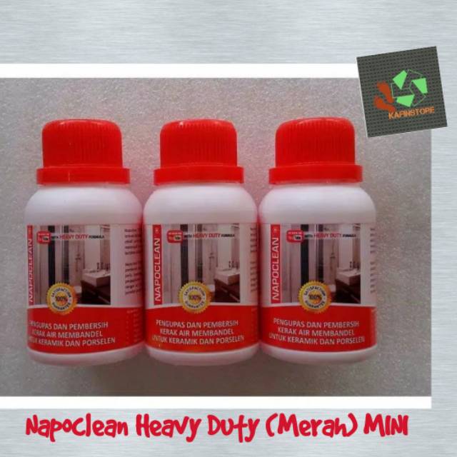 Napoclean Heavy Duty (MERAH) kecil / Napoclean Merah Mini
