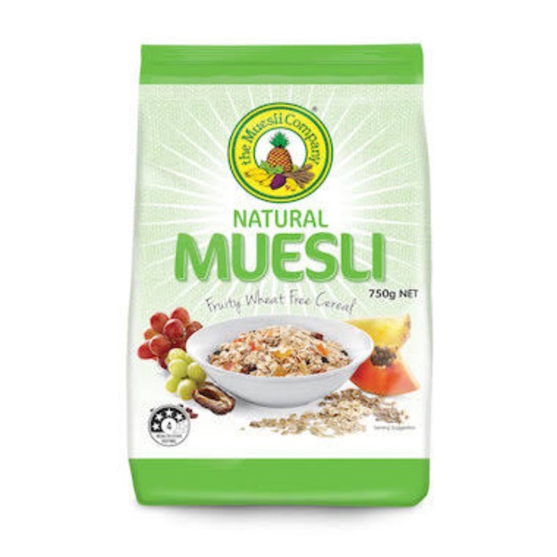

The Muesli Natural Muesli Wheat Free 750gr/Cereal Impor