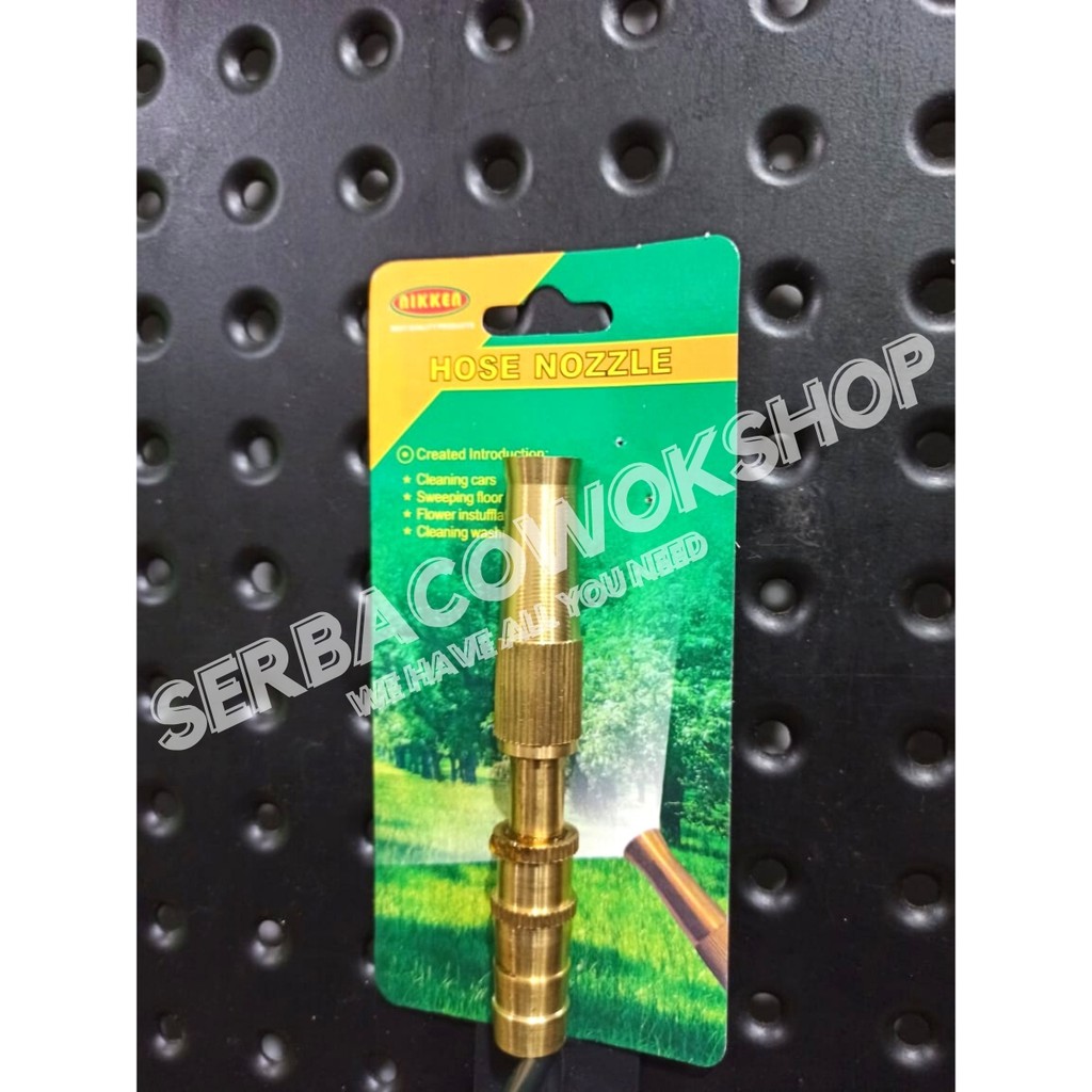 Semprotan Air Lurus Kuningan-Semprotan Air Hoze Nozzle VPR Taman Termurah Berkualitas