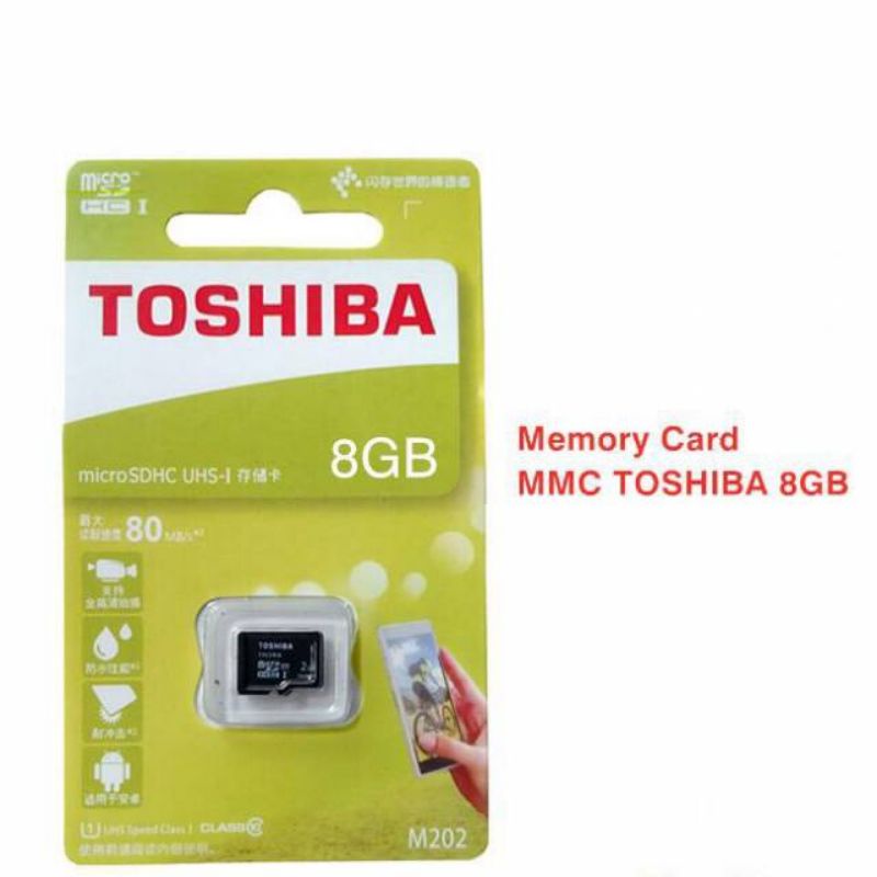 Micro SD Toshiba 8GB-Kartu Memory Card 8GB - Micro SD Toshiba