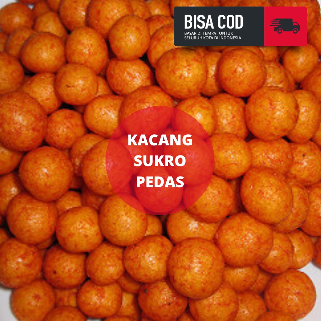 

KACANG SUKRO PEDAS DAN ASIN/PEDES BALADO/TEMAN MAKAN BAKSO/ KILOAN 250GR/SNACK CEMILAN RUMAHAN