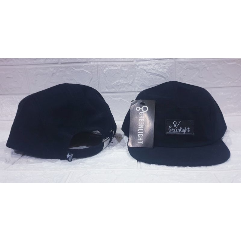 TOPI LIMA PANEL GREENLIGHT BLACK