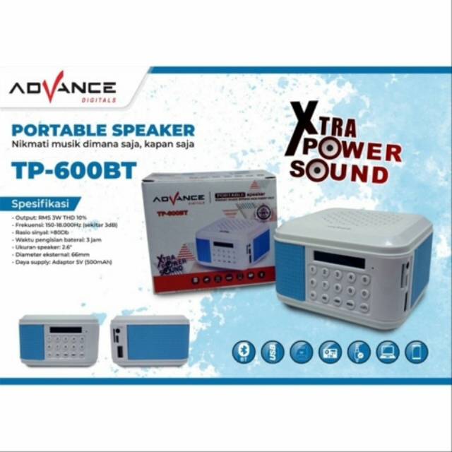 SPEAKER MUROTTAL ADVANCE TP-600BT